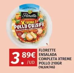 Florette - Xtreme Pollo Ensalada Completa