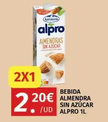 Alpro - Bebida Almendra Sin Azúcar