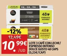 Nescafé - Dolce Gusto Café Con Leche/Espresso Intenso