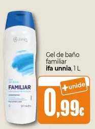 Ifa Unnia - Gel De Baño Familiar