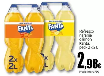 Fanta - Refresco Naranja O Limón