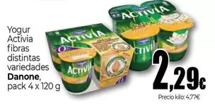 Danone - Yogur Activia Fibras Distintas