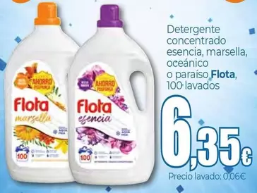 Flota - Detergente Concentrado Esencia, Marsella, Oceánico O Paraíso