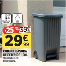 Centrakor - Cubo De Basura De Exterior