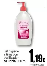 Ifa Unnia - Gel Higiene Intima Con Dosificador