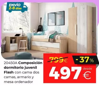 Ahorro Total - Composición Dormitorio Juvenil