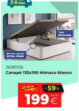 Ahorro Total - Canapé Monaco Blanco