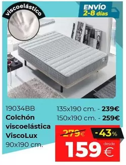 Colchon Viscoelástica
