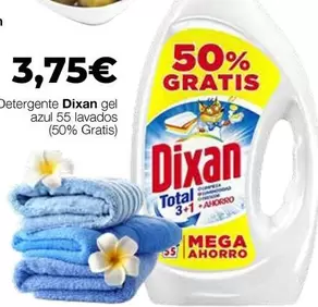 Dixan - Detergente Gel Azul 55 Lavados