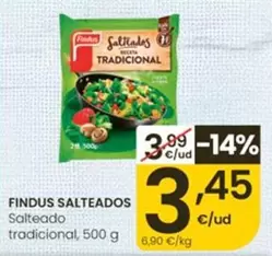 Findus - Salteados Tradicional