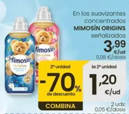 Mimosín - En Los Suavizantes Concentrados Origins