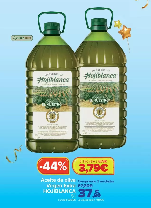 Hojiblanca - Aceite De Oliva Virgen Extra
