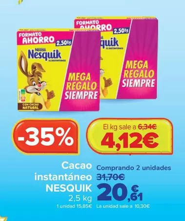 Nesquik - Cacao Instantáneo