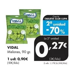 Vidal - Melones