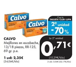 Calvo - Mejillones En Escabeche