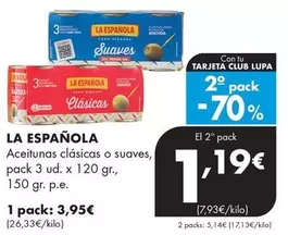 La Española - Aceitunas Clasicas O Suaves