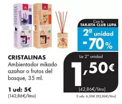 Cristalinas - Ambientador Mikado Azahar O Frutos Del Bosque