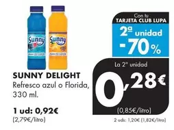 Sunny Delight - Refresco Azul O Florida