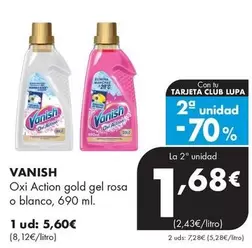 Vanish - Oxi Action Gold Gel Rosa O Blanco