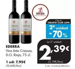Ederra - Vino Tinto Crianza