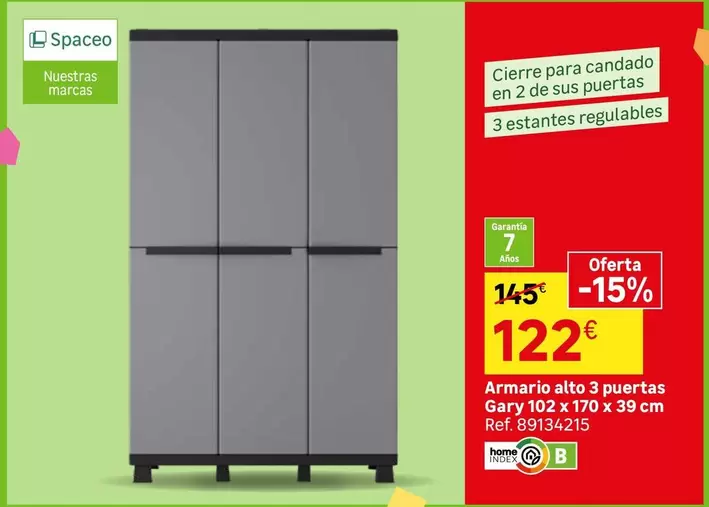 home - Armario Alto 3 Puertas