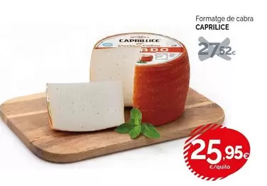 Caprillice - Formatge De Cabra