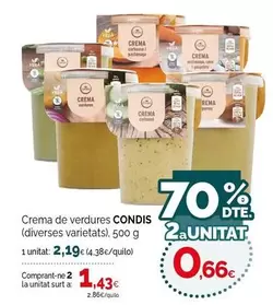 Condis - Crema De Verdures