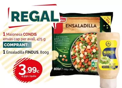 Condis - 1 Maionesa Enva Cap Per Avall