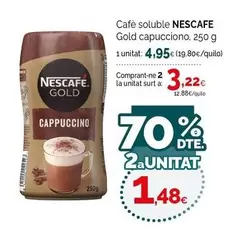 Nescafé - Cafe Soluble Gold Capuccino