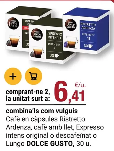 Dolce Gusto - Cafe En Capsules Ristretto