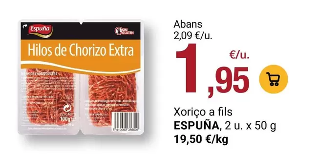 Consum - Hilos De Chorizo Extra