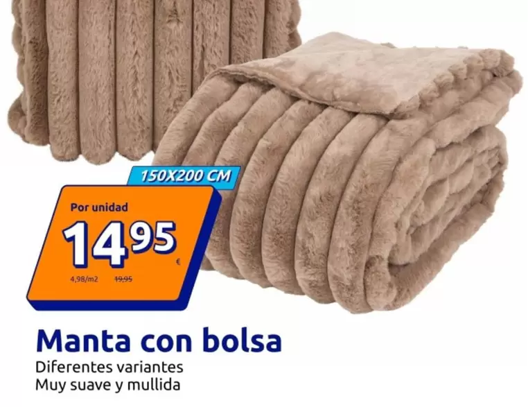 Manta Con Bolsa