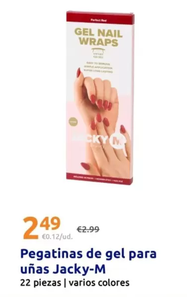 Jacky-M - Pegatinas De Gel Para Unas