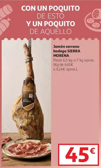 Serrano - Jamón Bodega Sierra Morena