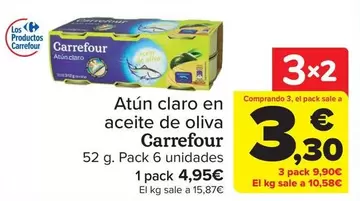 carrefour - Atun Claro En Aceite De Oliva