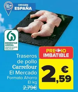 carrefour - Traseros De Pollo El Mercado
