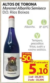 Altos de Tamarón - Maremel Albarino Semiseco D.o. Rias Baixas