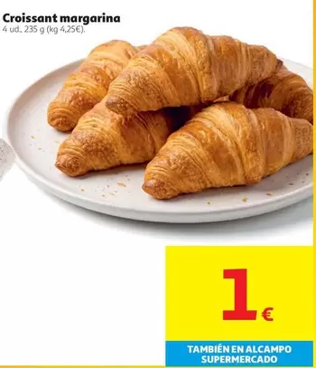 alcampo - Croissant Margarina