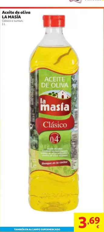 La Masía - Aceite De Oliva