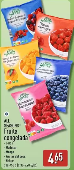 All Seasons - Fruita Congelada