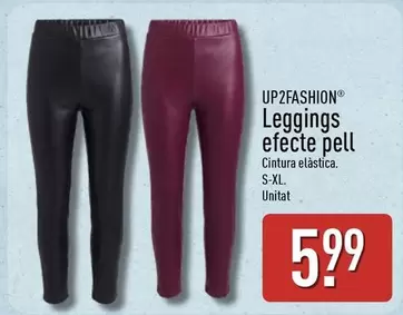 Up2fashion - Leggings Efecto Pell