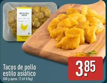 Tacos De Pollo Estilo Asiatico