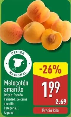Melocoton Amarillo