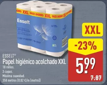 Esselt - Papel Higiénico Acolchado XXL
