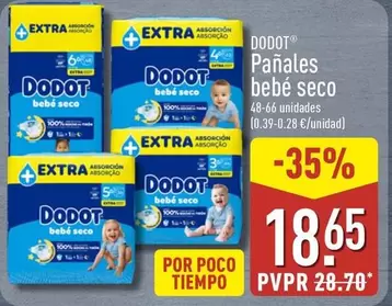 Dodot - Panales Bebe Seco