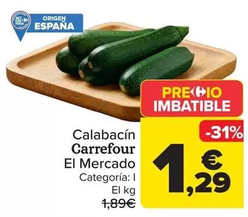 Carrefour El Mercado - Calabacín
