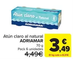 Adriamar - Atún Claro Al Natural