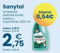 Sanytol - Limpiador Desinfectante