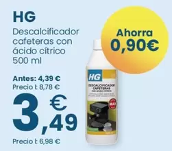 HG - Descalificador Cafeteras Con Ácido Citrico