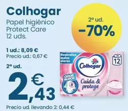 Colhogar - Papel Higienico Protect Care